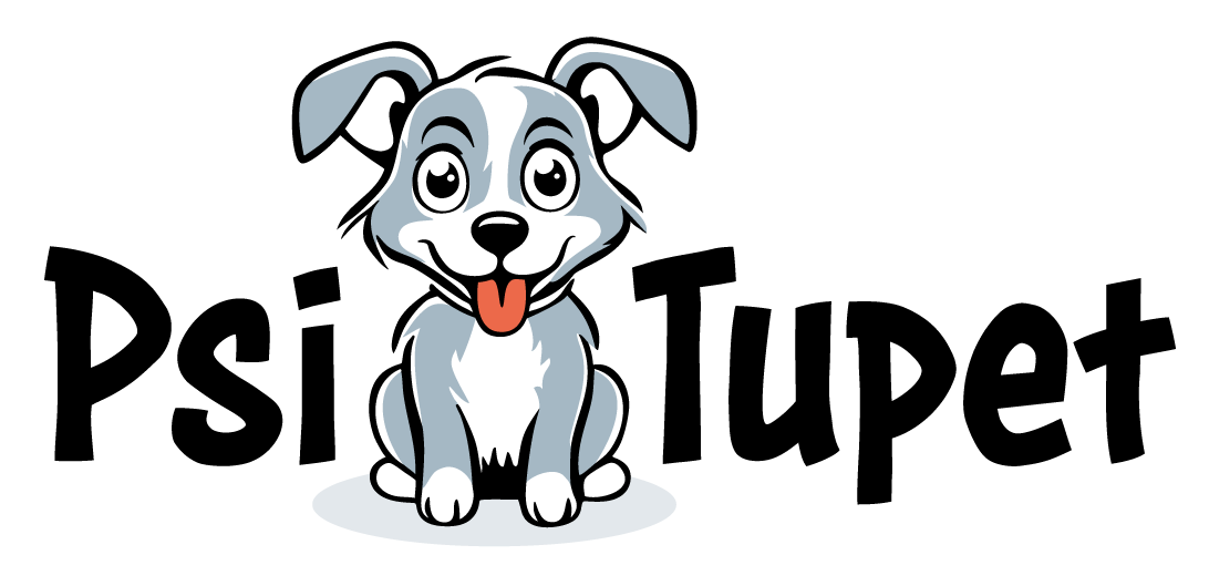 Logo salki treningowej gdzie prowadzone są zajęcia noseworku w Krakowie Psi Tupet